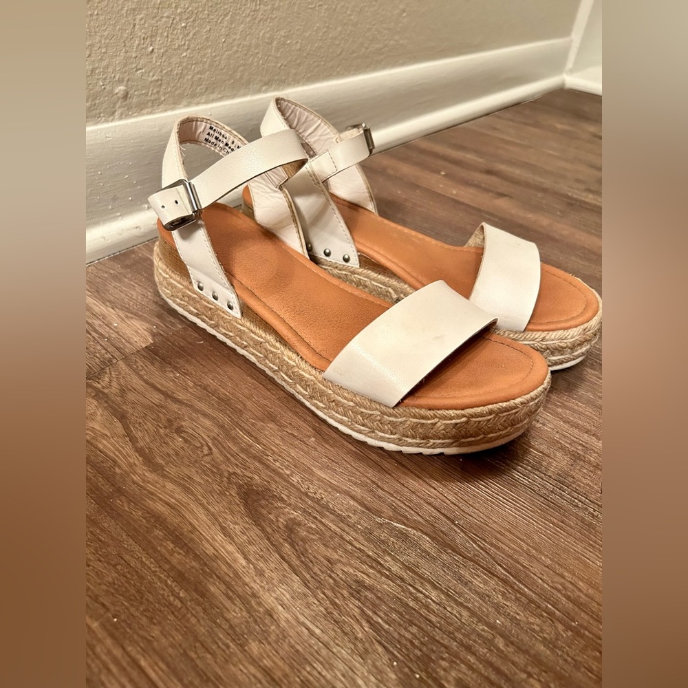 White Sandals
